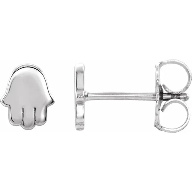 Mini Hamsa Earring