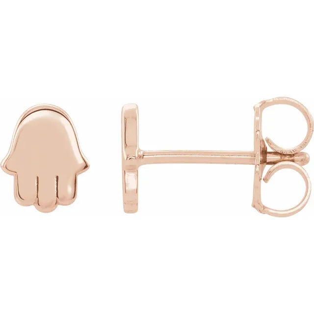 Mini Hamsa Earring