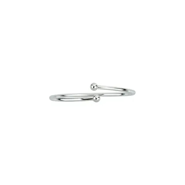 Sterling Silver Bead Bangle