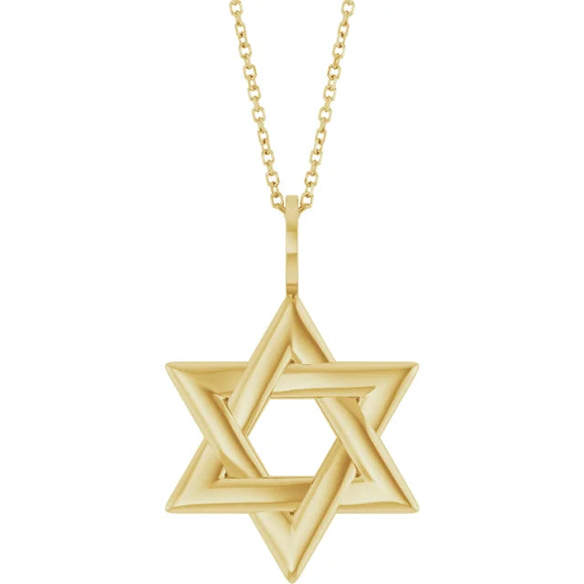 Star of David Necklace