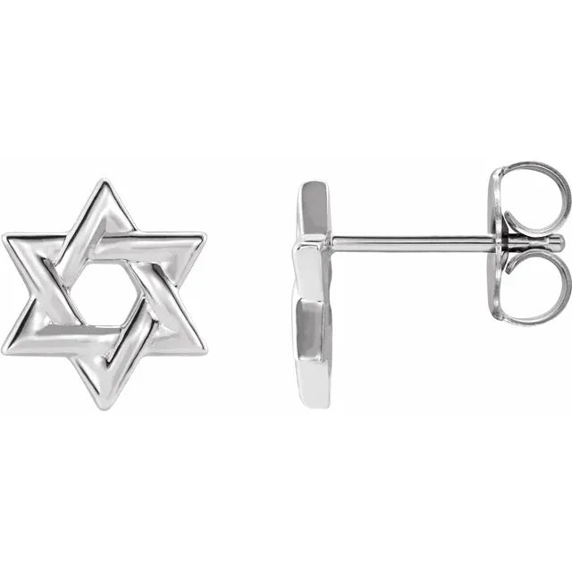 Star of David Earrings