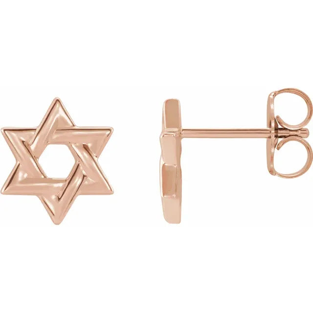 Star of David Earrings