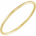 Stackable Plain Band Ring