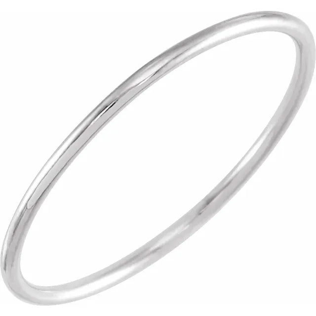 Stackable Plain Band Ring