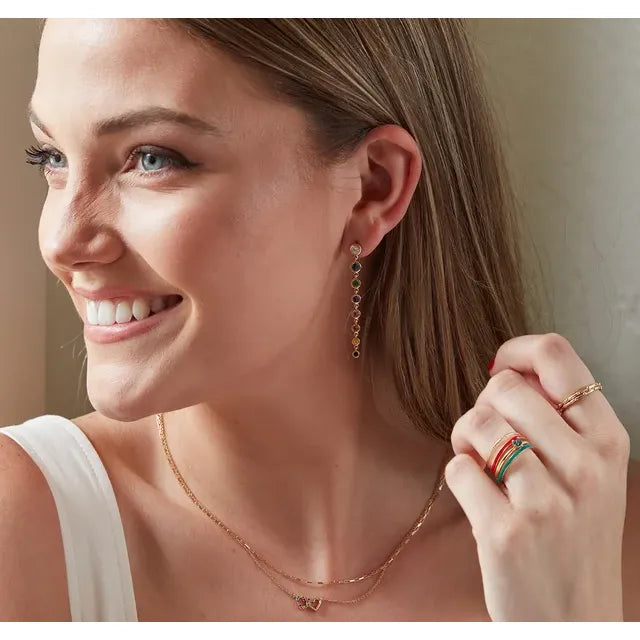 Stackable Textured Band Ring