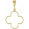 Open Clover Pendant