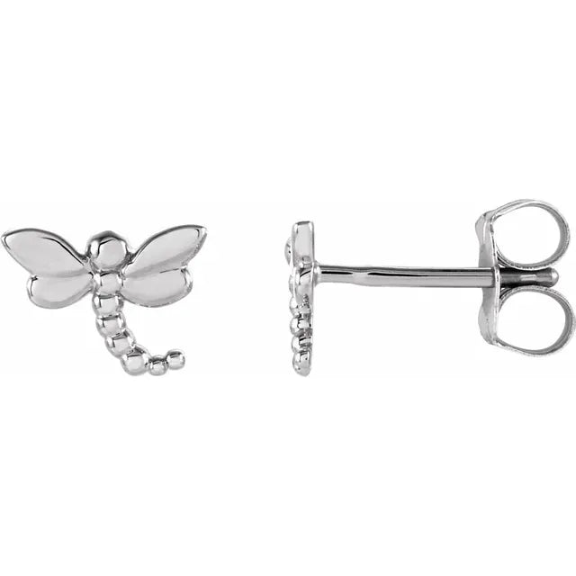 Mini Dragonfly Earrings