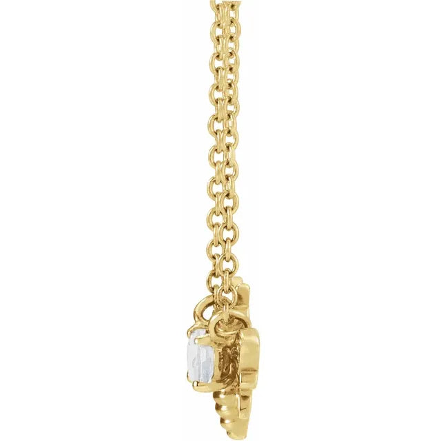Bumblebee Gemstone Necklace