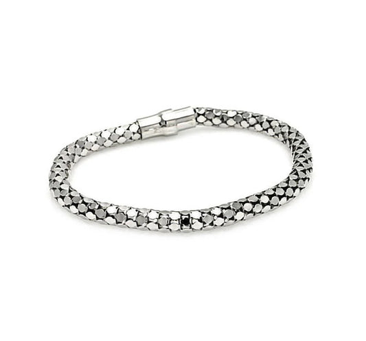 Sterling Silver Coreana Italian Bracelet