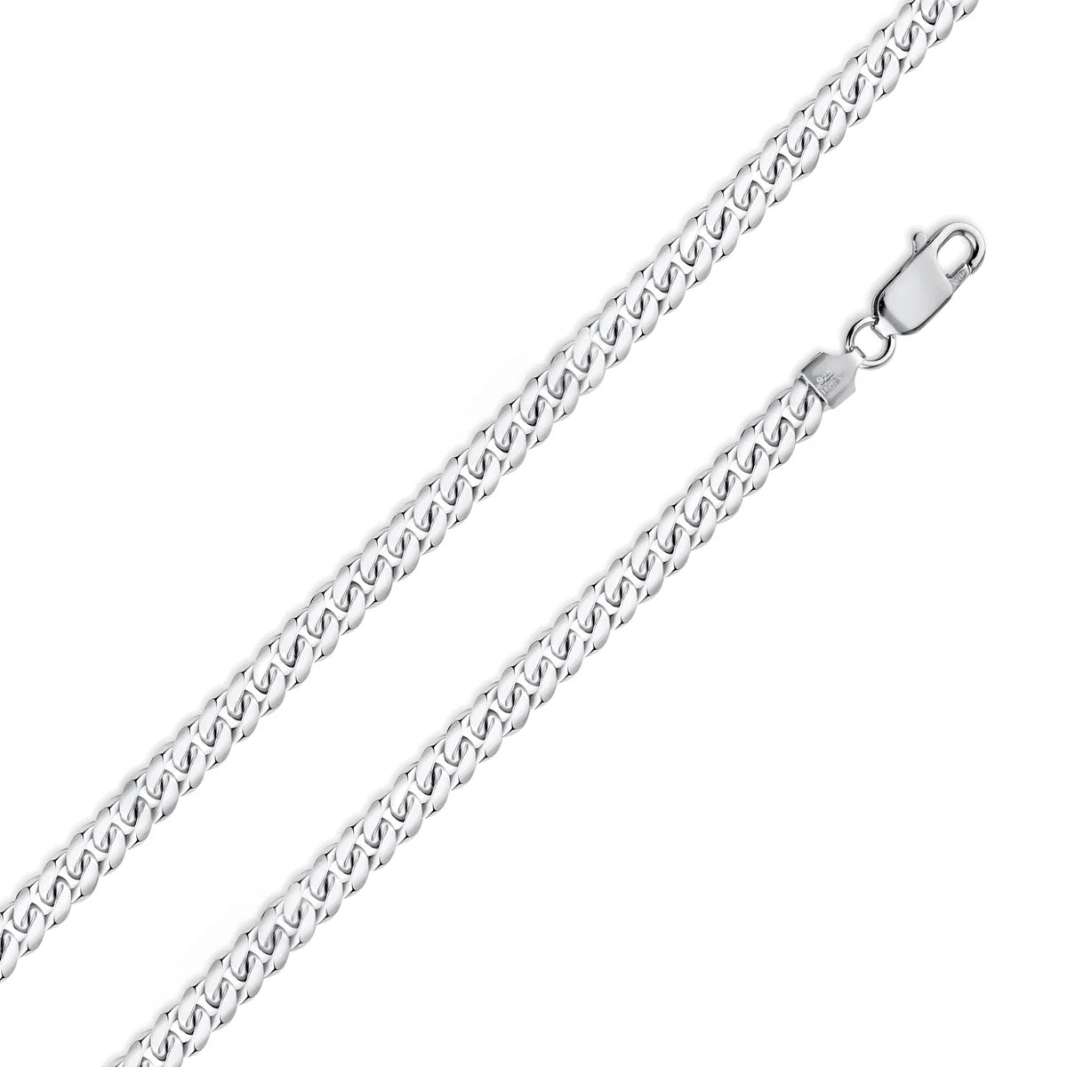 Sterling Silver 5.5mm Miami Cuban Chain