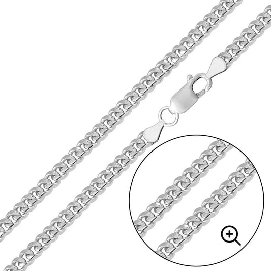 Sterling Silver 5.5mm Miami Cuban Chain