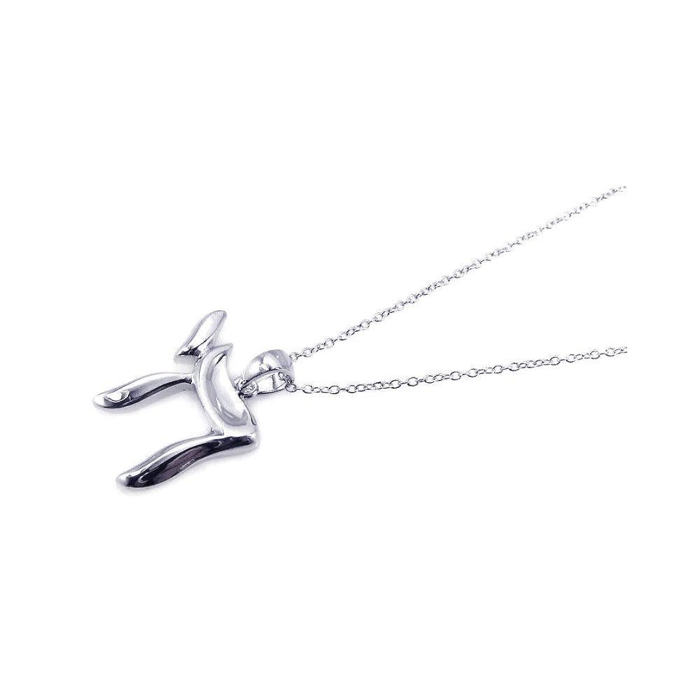 Sterling Silver Chai Necklace