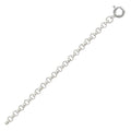 Sterling Silver 035 Rolo Anklet
