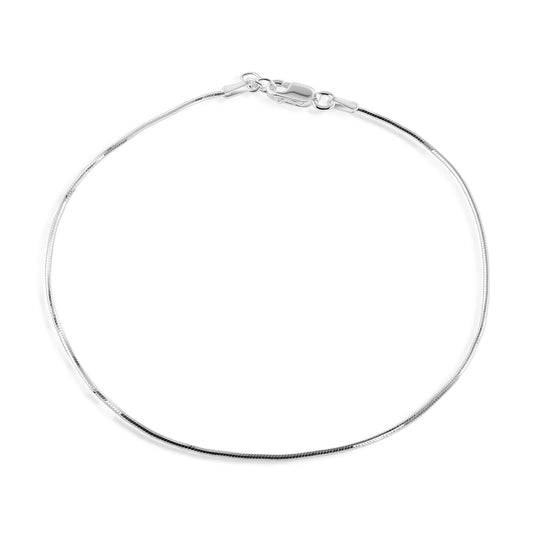 Sterling silver Snake Chain Anklet