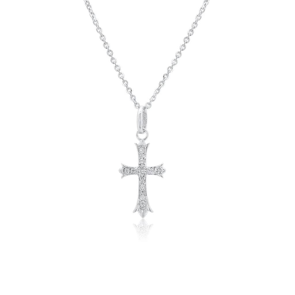 Sterling Silver Medium Cross pendant