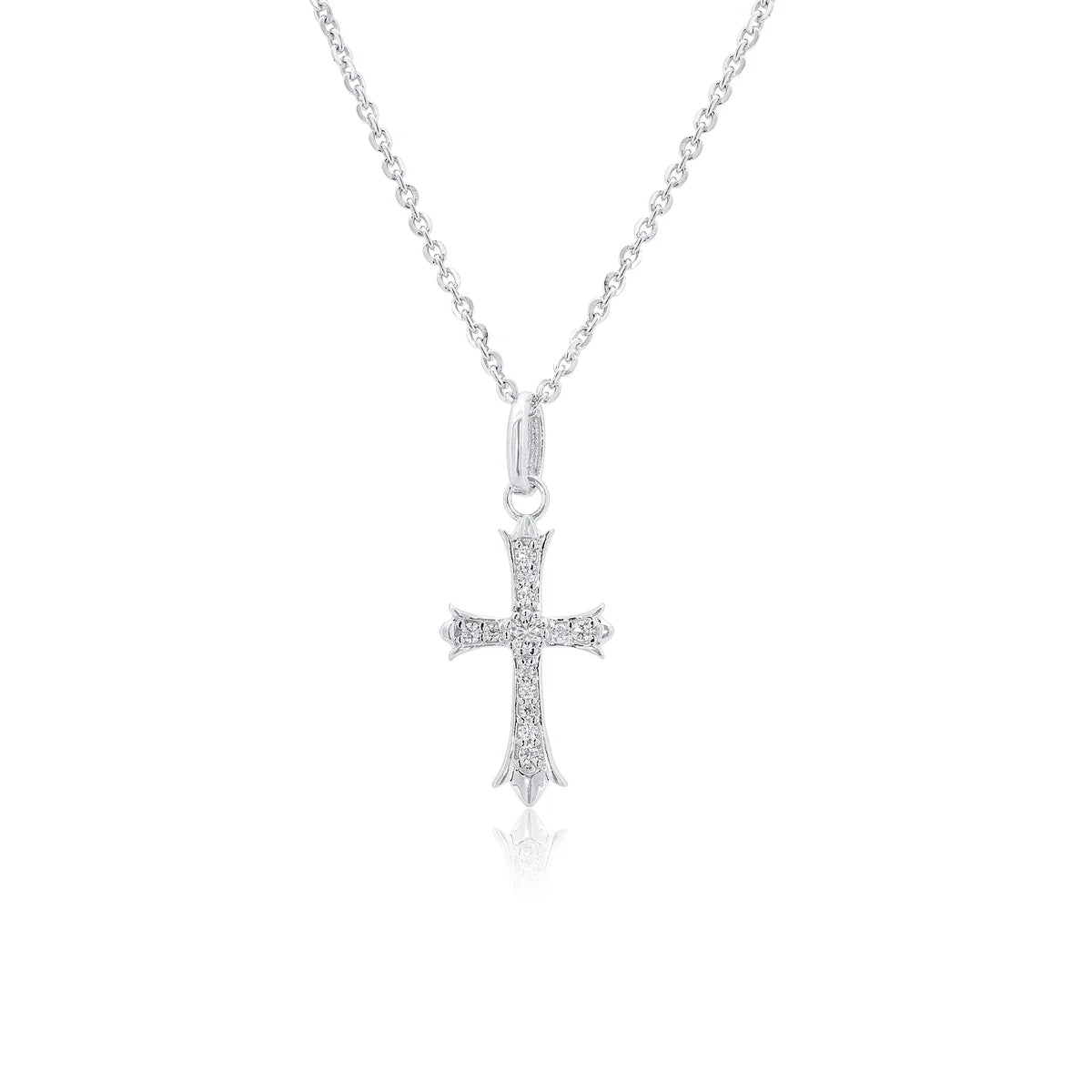 Sterling Silver Medium Cross pendant