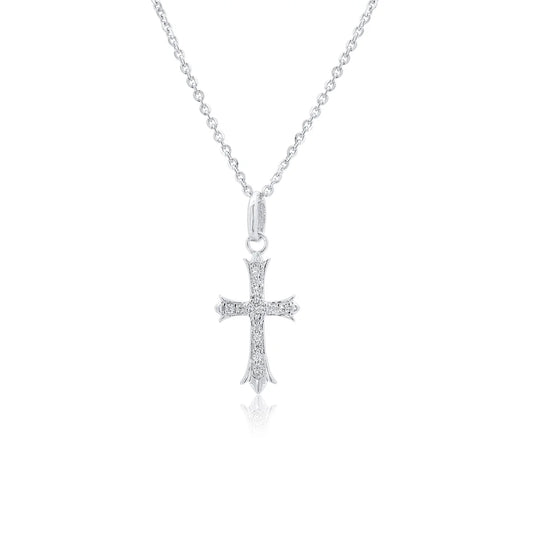 Sterling Silver Medium Cross pendant