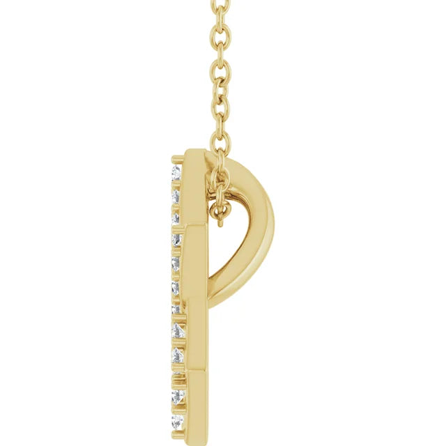 pave Star of David Necklace
