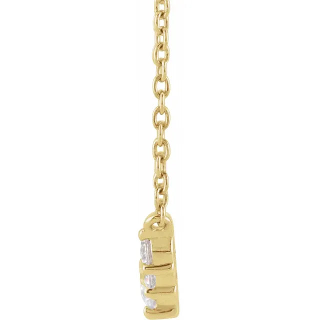 Diamond Graduated Necklace