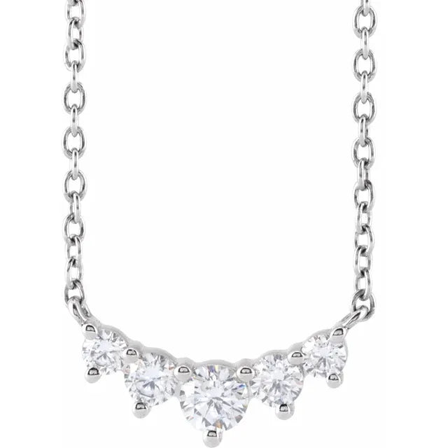 Diamond Graduated Necklace
