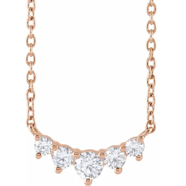 Diamond Graduated Necklace