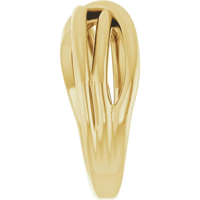 3 Strand Criss-Cross Ring