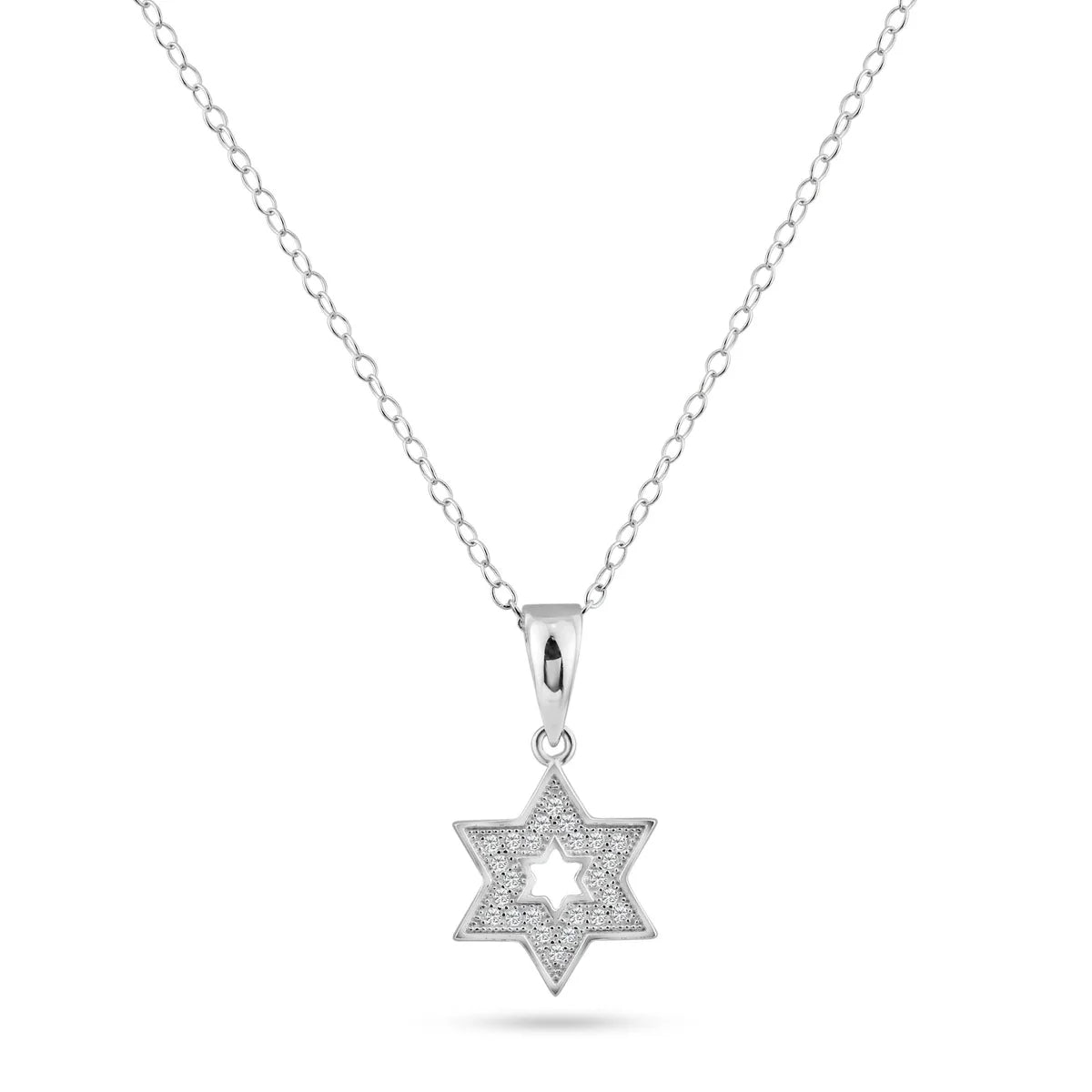 Cuz Pave Star of David Necklace