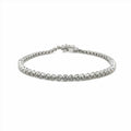 Sterling Silver Moissanite Tennis Bracelet