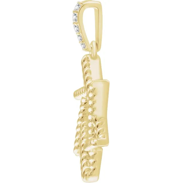 Rope Detail Star of David Pendant