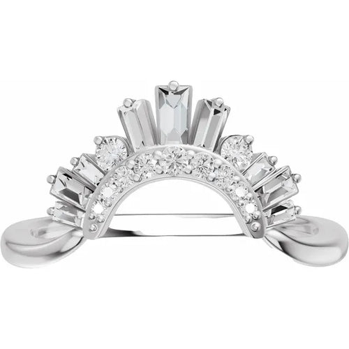 Baguette Burst Contour Band