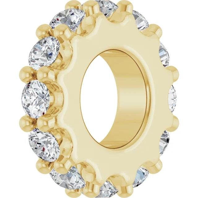 Birthstone Spacer Charm