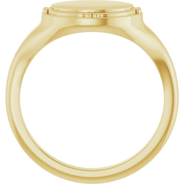 Vintage Inspired Signet Ring