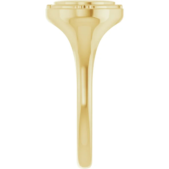 Vintage Inspired Signet Ring