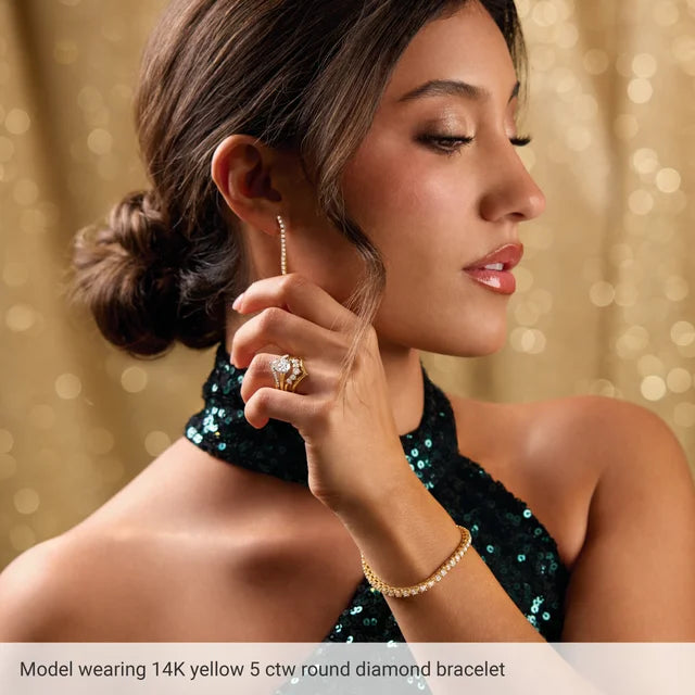 1.9mm - 2cts Natural Diamond Tennis Bracelet