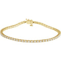 1.9mm - 2cts Natural Diamond Tennis Bracelet