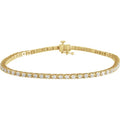 2.3mm - 3ct Lab Diamond Tennis Bracelet