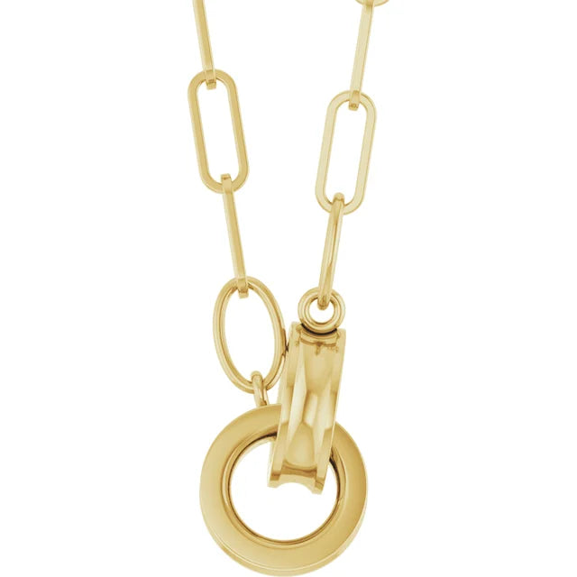 Interlocking Circle Necklace