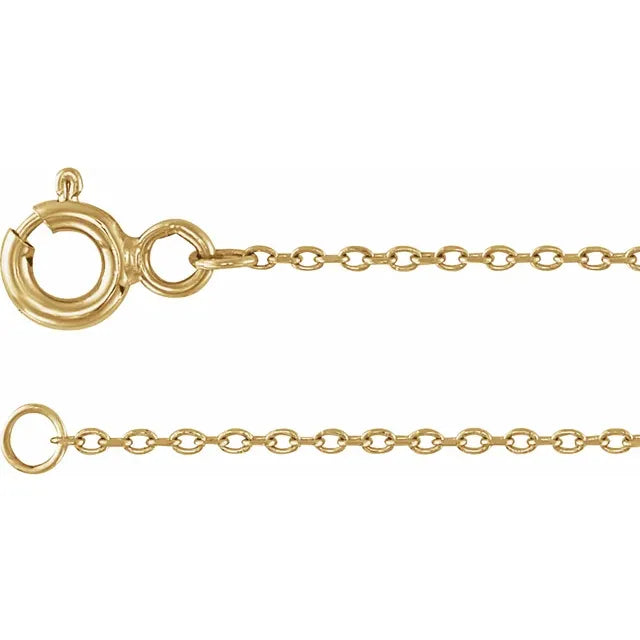 North Star Dangle Gold Anklet