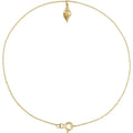 Sea Shell Dangle Gold Anklet