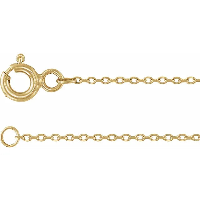 Heart dangle Gold Anklet