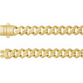 7.4mm Hollow Monaco Edge Curb Men’s Bracelet