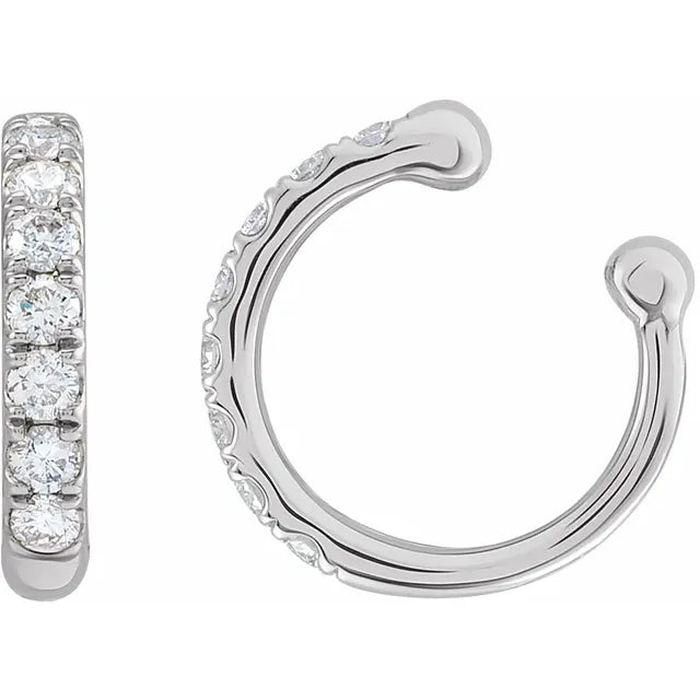 Diamond Accented Ear Cuff (SINGLE)