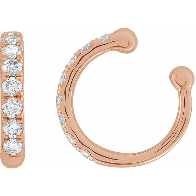 Diamond Accented Ear Cuff (SINGLE)