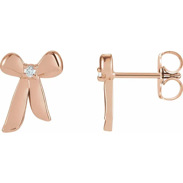 Bow Stud Earrings