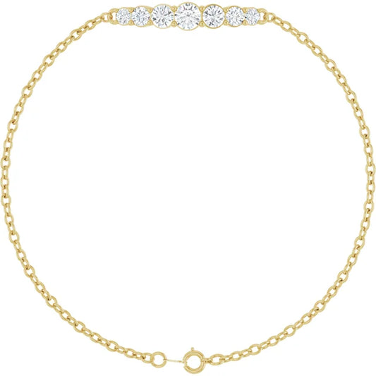 Graduated Diamond Bracelet