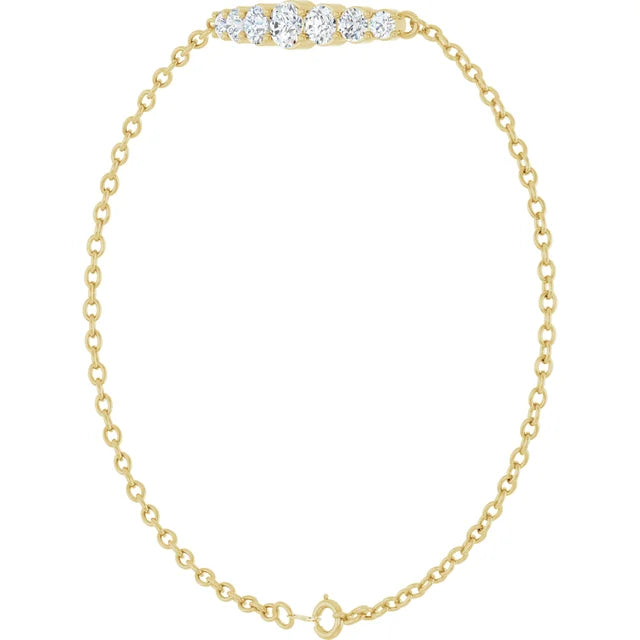 Graduated Diamond Bracelet