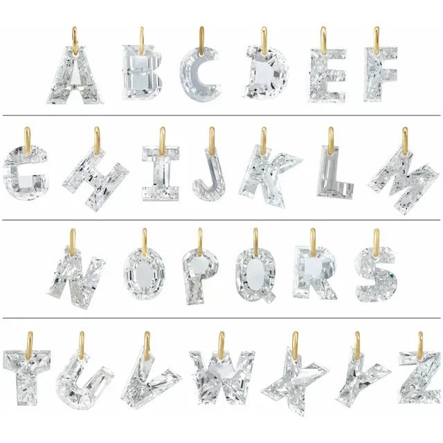 1ct Lab Diamond Initial Charm