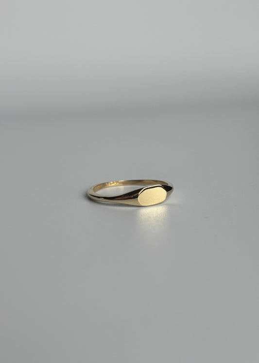 Small Oval Signet Ring