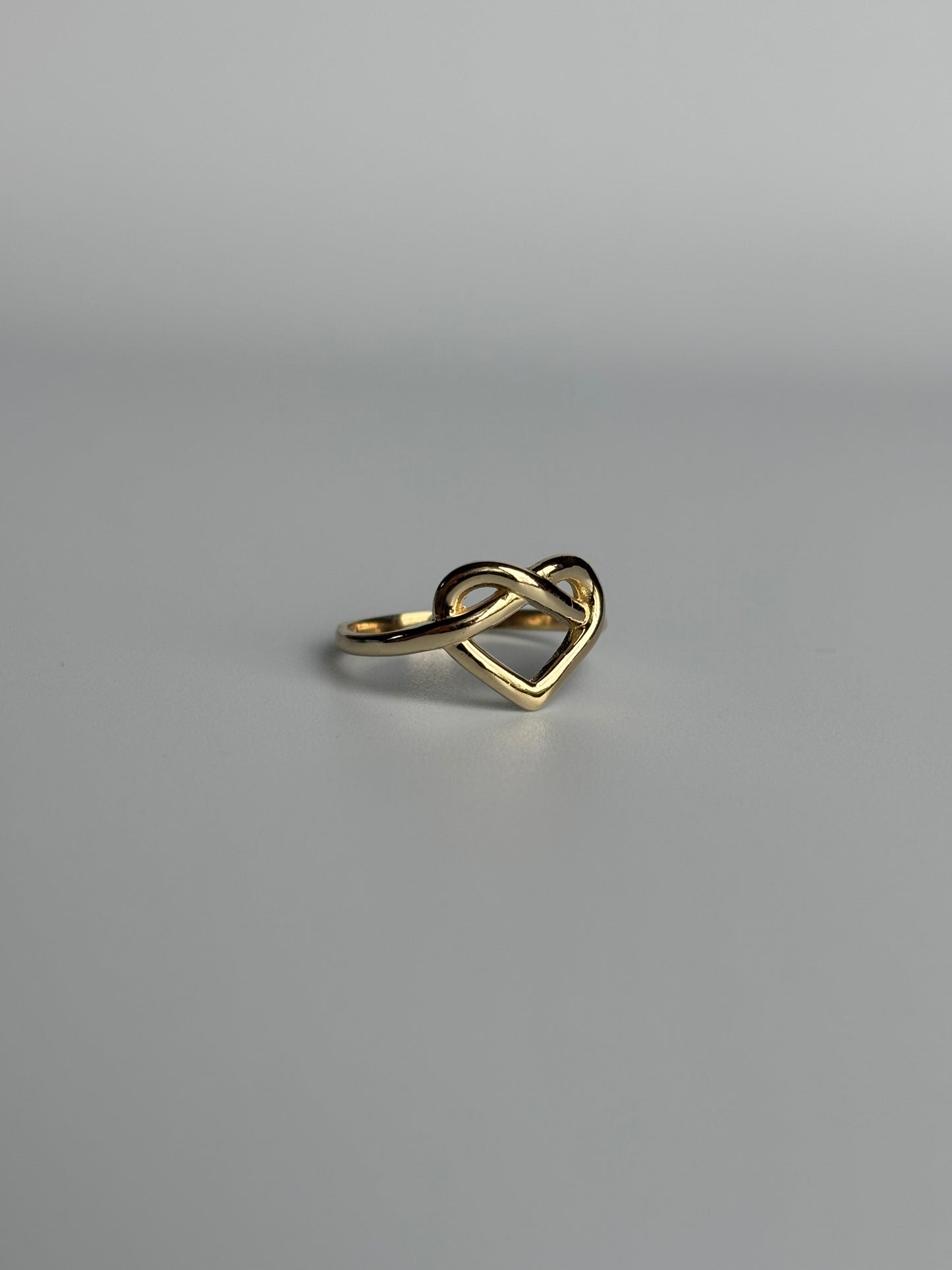 Pretzel Heart Ring