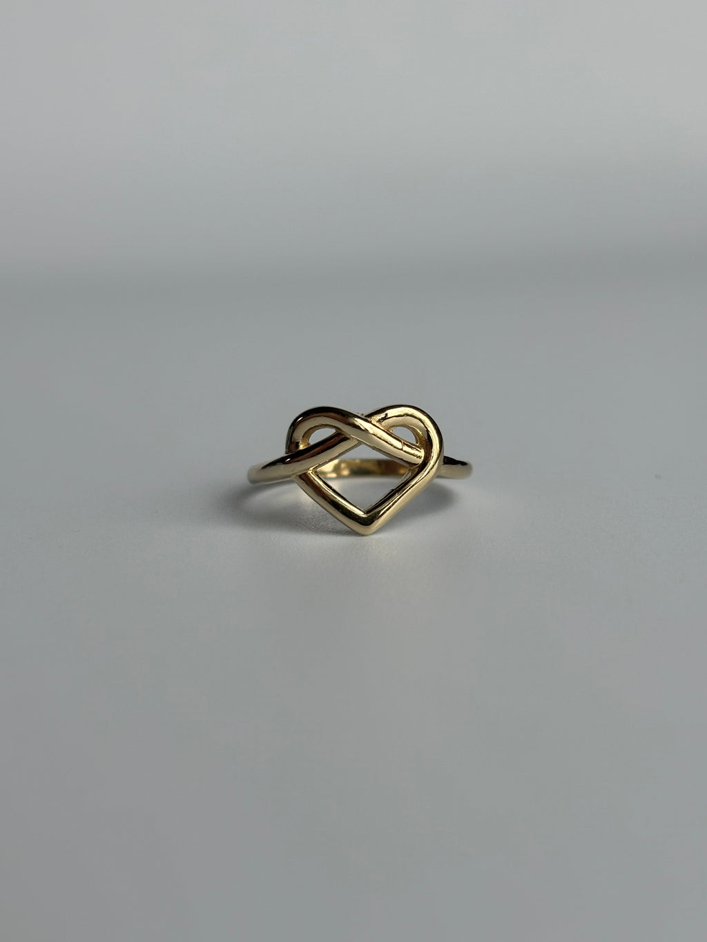 Pretzel Heart Ring